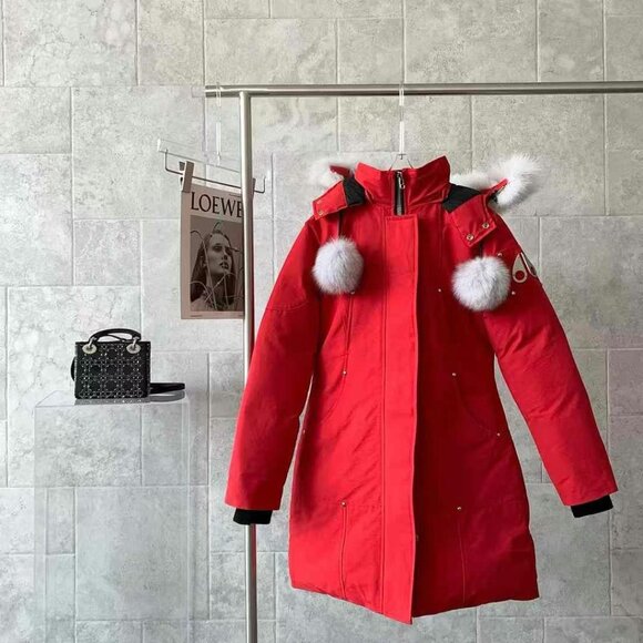 Moose Knuckles Jackets & Blazers - Moose Knuckles Women's Red Coat